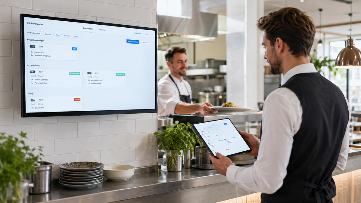 Sichtbarer Bestellstatus: Wie Küche, Bar und Service synchron arbeiten